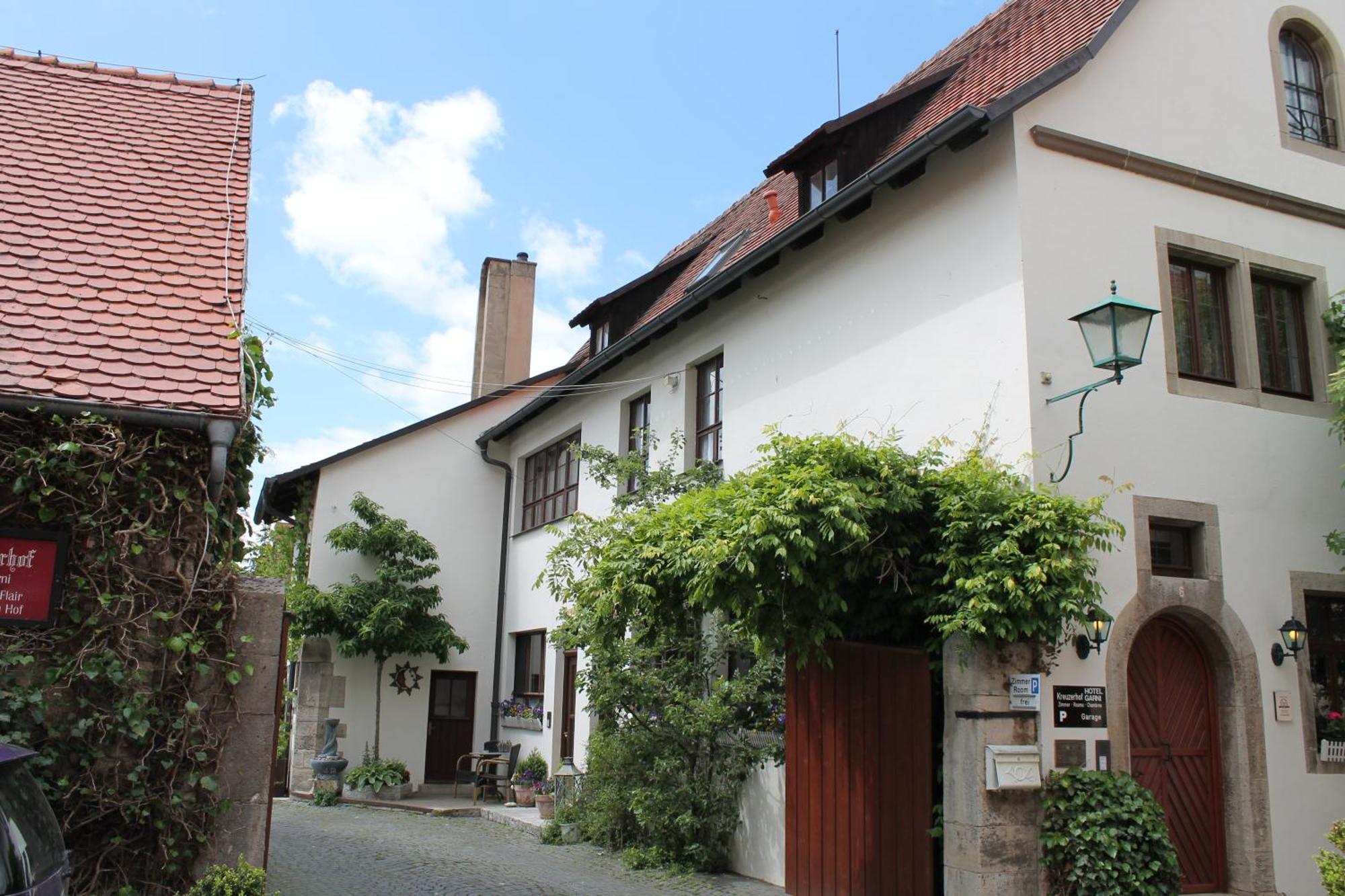 Kreuzerhof Hotel Garni Rothenburg ob der Tauber Exteriér fotografie
