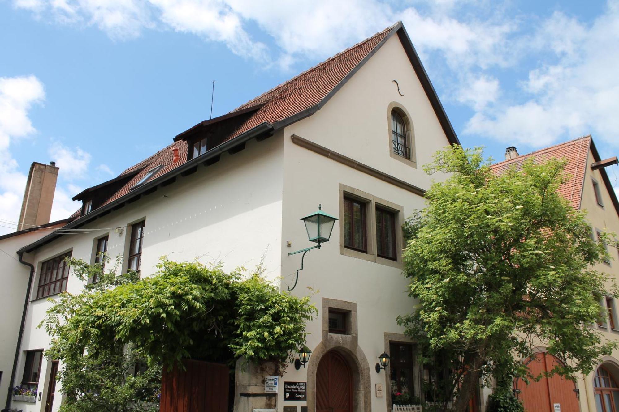 Kreuzerhof Hotel Garni Rothenburg ob der Tauber Exteriér fotografie